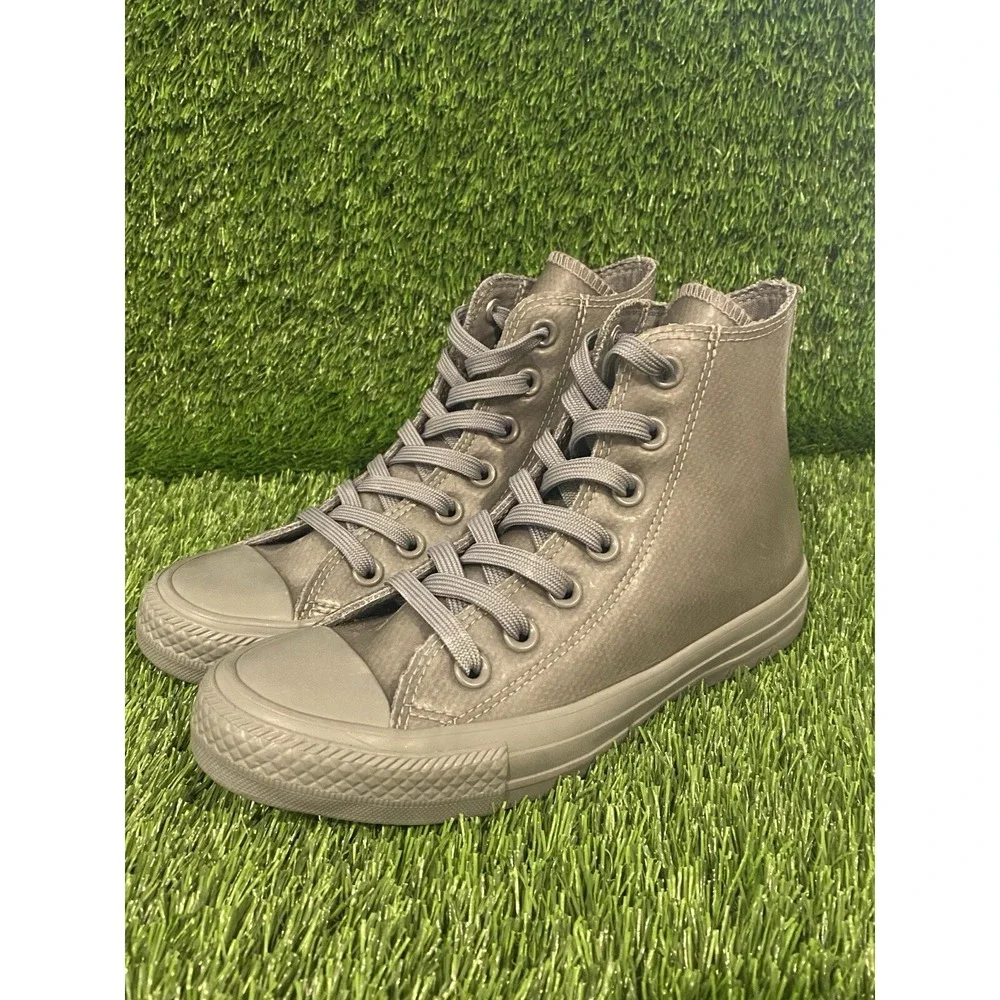 Converse HI-tops Gray counter climate water repellent Men 3/Women 5 Shoe Sneaker - Picture 5 of 14